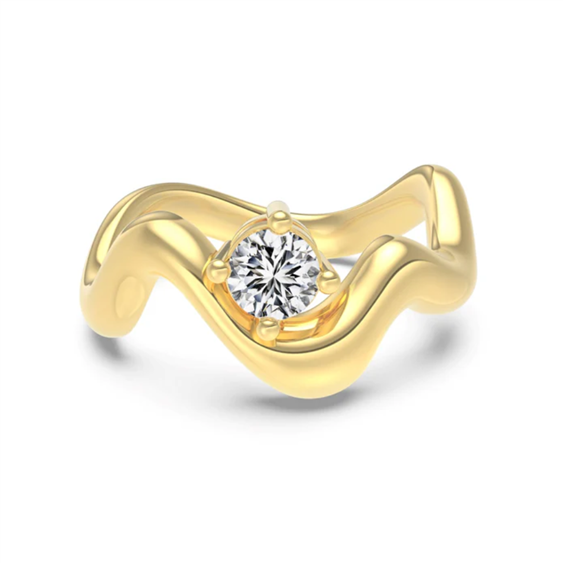 Anillo CikOrefice Gioielli Mujer in Plata Cubic Zirconia RQUWG16 - RQUWG16